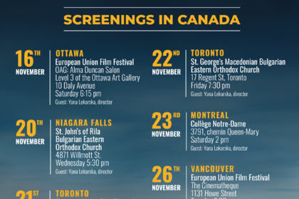 Movie Director Yana Lekarska on Tour in Canada with "Because I Love Bad Weather“ and Short Films Made in South Korea